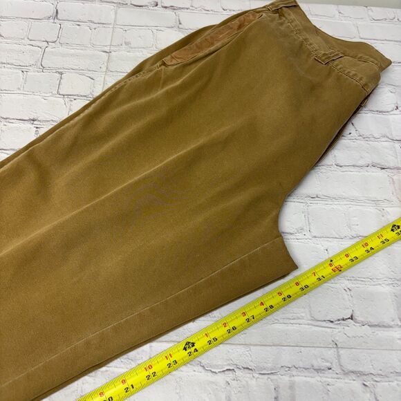 Vintage Orvis Men Khaki Canvas Field Work Pants Size 38 (38x31) Cotton D050 -1 - Picture 7 of 16